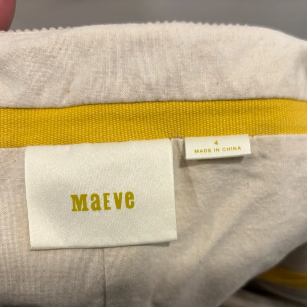 Maeve by Anthropologie Super Wale Cotton Corduroy Skirt Size 4